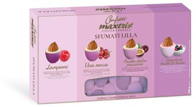 CONFETTI MAXTRIS 1 KG MIX SFUMATO LILLA