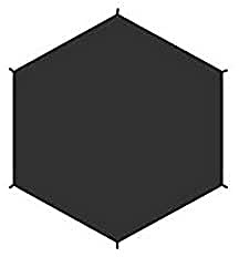 Fjällräven Unisex Dome 2 Footprint Zelt, Black, One Size