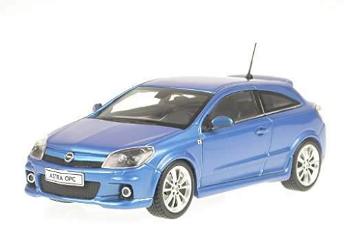 Opel Astra H OPC blau Modellauto Minichamps 1:43