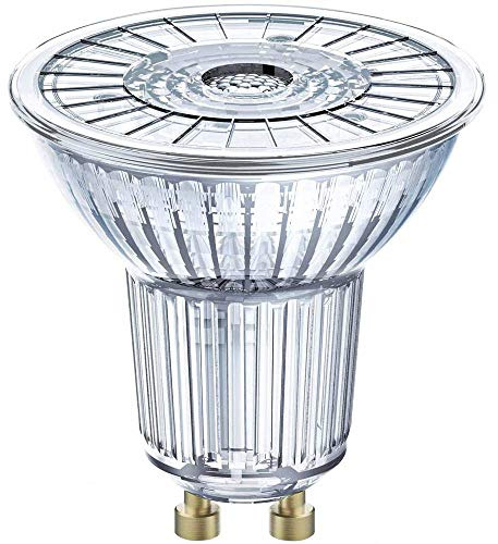 Osram LED-reflektorlampa/varmvit (2700 K)/GU10 bas/ersätter 50 W reflektorlampor/4,30 W/LED Star PAR16, paket med 1