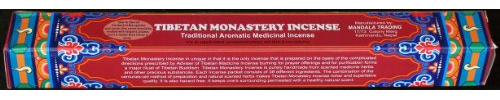 BUDDHAFIGUREN Bastoncini d'incenso Tibetani Monastry Incense