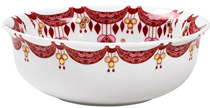 Bjørn Wiinblad Guirlande Ciotola Rosso Ø16 Cm