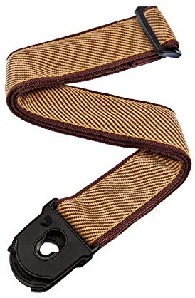D'Addario Planet Waves Planet Lock Guitar Strap - Tweed