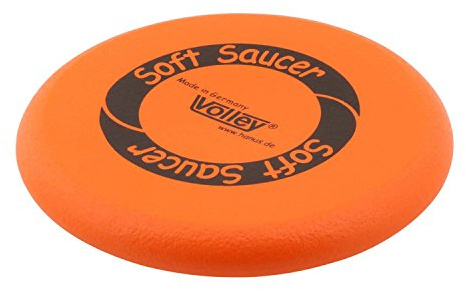 VOLLEY ELE Soft Saucer - Frisbee für Kinder - 250 mm - Orange