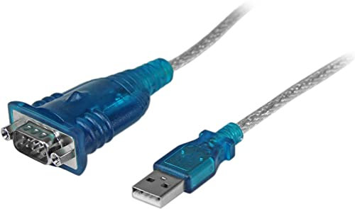 StarTech.com 1 Port USB auf Seriell RS232 Adapter - Prolific PL-2303 - USB auf DB9 Seriell Adapter Kabel - RS232 Seriell Konverter (ICUSB232V2)