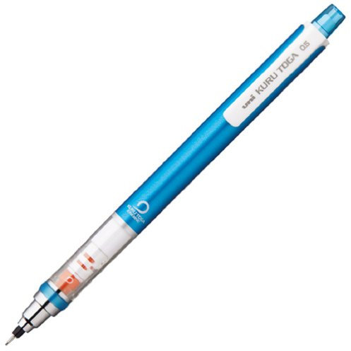 Uni Druckbleistift, Kuru Toga Standard-Modell 0,5 mm, blau (M54501P.33)