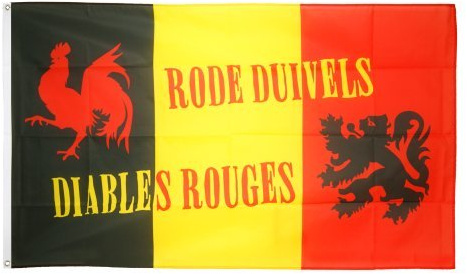 Flaggenfritze Flagge/Fahne Belgien Rode Duivels - 90 x 150 cm