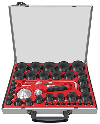 Paffrath Satz koppelbare Lochstanzer inklusive Kreisschneider, Durchmesser 2-60 mm, 0810260