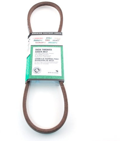 MTD Genuine Parts Snow Thrower Auger Belt for Single-Stage Snow Throwers 2009-2010