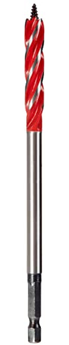 Armeg WWB10.0T 10.0 mm Wood Beaver Drill Bit - Red/Grey