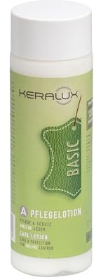 KERALUX Pflegelotion A für Anilin Leder, 200ml | Pflege, Rückfettung, Lichtschutz