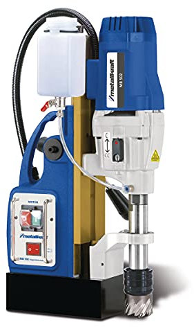 Metallkraft Magnetkernbohrmaschine MB 502 (zwei Drehzahlen, Schnellspannaufnahme, 2000 W Motor, max. Magnethaltekraft 32000 N) 3860502
