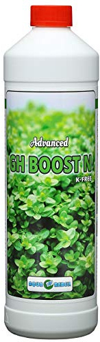 Aqua Rebell ®️ Advanced GH Boost N - 1 Literflasche - optimale Versorgung für Ihre Aquarium Wasserpflanzen - Aquarium Eisenvolldünger speziell für Wasserpflanzen entwickelt