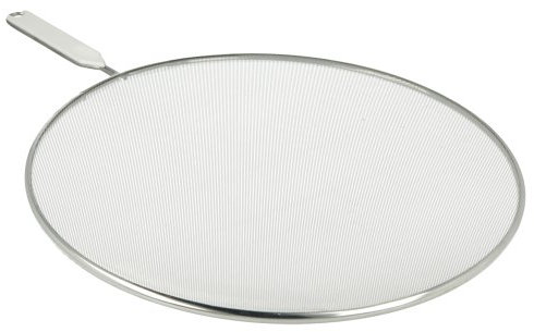 Metaltex Aluminium Mesh Splatter Screen Splash Guard,Silver,33 cm