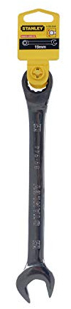 Stanley 4-89-944 - Llave combinada con carraca de 19 mm