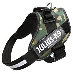 Julius-K9, 16IDC-C-1, IDC Powerharness, dog harness, Size: L/1, Camouflage