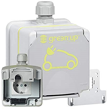 Toma recarga vehiculo electrico Legrand 090472 2P+TT Green UP 3.2 kVA