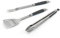 barbecook Black Pepper Set di Utensili per Barbecue, Set per Barbecue con forchettone, pinze e spatola