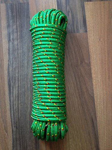 Nr.18 Polypropylen Seil, Polypropylenseil 12 mm x 30 m,Seil,Leine, Bootsleine,Ankerleine,Festmacher,Allzweckseil, Segeltauwerk, Mehrzweckseil, Bootstau, Strick, Ersatzseil, Reparaturseil, Schot