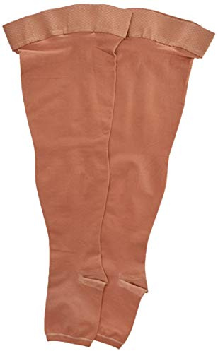 BelaVen AG61605 Oberschenkel-Strümpfe, Klasse I, offene Fußspitze, 1er Pack (1 x 1 Stück)