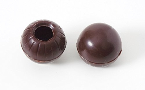 Mini Trüffel Hohlkugeln - Praline Hohlkörper edelbitter mit Rezeptvorschlag