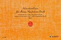 Notenbüchlein für Anna Magdalena Bach: Klavier.