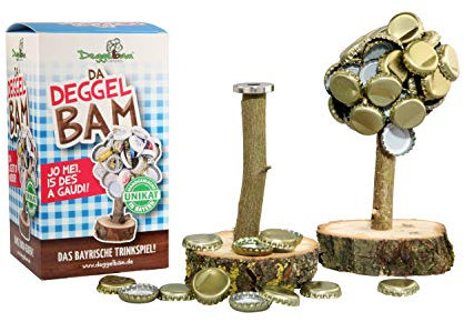 Deggelbam Das Männergeschenk für Biertrinker/Geburtstagsgeschenk für Männer Geschenkidee/Trinkspiel