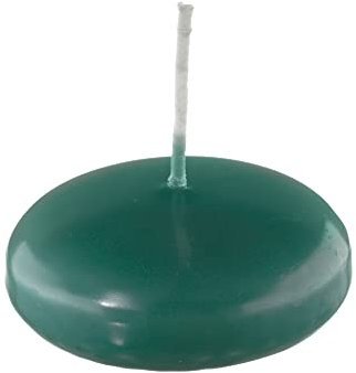 Unbekannt Kerzen, XXL Schwimmkerzen Fairway Grün 3,2 x 8 cm, 8 Stück Dose