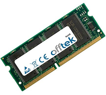 OFFTEK 256MB Ersatz Arbeitsspeicher RAM Memory für Micron Transport ZX 500c-14 (PC133) Laptop-Speicher