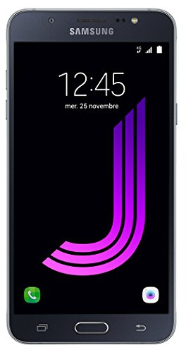 Samsung Galaxy J7 2016 smartphone débloqué 4G (Ecran : 5,5 pouces - 16Go - 2 Go RAM - Simple Micro-SIM - Android) Noir