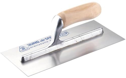 Jung Henkelmann HE536280 Glättekelle, Amerikanisch, Edelstahl, Professionell, 370 g