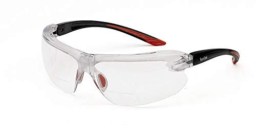 IRI-s Safety Glasses Clear Bifocal Reading Area +2.5 by IRIDPSI2.5