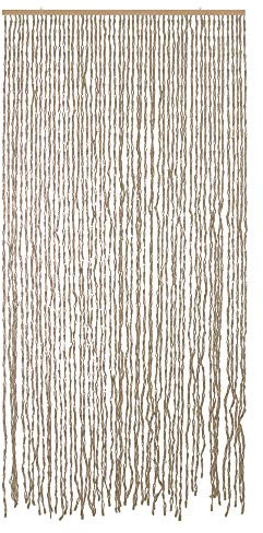 VERDELOOK | Mais, Tenda Colore Naturale da Esterno e Interno, 120x240 m, 68 Fili, Tenda per Porte