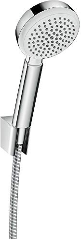 Hansgrohe 26762400 Kit Handbrause myclub 1 Jet mit Schlauch/gleitendem 1,5 m weiß/chrom