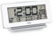 ADE Orologio digitale da tavolo | Sveglia da comodino | Calendario | Termometro | Illuminazione | radiocontrollata segnale orario DCF | Batteria inclusa | Cornice bianco