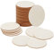 Belle Vous 50er Pack Runde Holzscheiben zum Basteln - 50x Runde Holzscheiben Ø10 cm - 2 mm Dick - 50er Set Holzplatte rund - 50 Holzscheiben 10cm Durchmesser - Holzbrettchen rund
