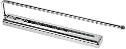 GedoTec Modern Design Towel rail towel pull-out extendable SERENA-II Made of Steel Chrome polished shiny Handtowel rod 1-arm Length 580 mm width 75 mm Brand quality for your Living area - 1-armig