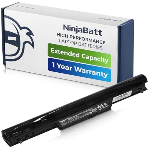 NinjaBatt Batterie pour HP VK04 695192-001 HSTNN-YB4D TPN-Q113 15-B146SA 694864-851 TPN-Q114 TPN-Q115 H4Q45AA 724933-001 14-B000 15-B000 242 G1 242 G2 – Longue Durée [4 Cellules/2200mAh/32Wh]