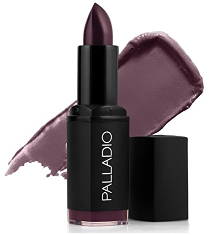 Palladio Herbal Dreamy Matte Lipstick Lip Color, Full of Moisture and Color Pigment, Smooth Application, Full Coverage, Long Lasting Wear, Luxe Matte Finish, Does Not Dry Lips, Darling Damask