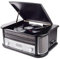 Equipo de música Denver MRD-51 Black de Estilo Retro. Tocadiscos. Radio Digital Dab. Reproductor de CD y casetes. Grabación Directa a través de USB de Discos de Vinilo, CDs y Cassettes. Madera