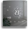 Beok Spiegel Thermostat Fussbodenheizung Smart, WiFi Raumthermostat Heizungsthermostat mit Digitales LCD Wandthermostat für Wasser Fußbodenheizung Kompatibel Tuya, Alexa,Google Home 3A TGR85WIFI-WP