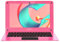 TOPOSH 10.1 Mini Laptop for Kids & Students - Windows 10, Intel Celeron N4000, 8GB RAM, 64GB SSD (Expandable), WiFi, Bluetooth, Portable Lightweight Computer for Girls - Rose Pink