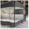 CLXRZM Transparente Vorhang Wasserdichter, 0.6mm PVC Wasserdicht Winddicht Vorhänge, Vinyl Plane Trennvorhang mit Ösen für Draussen Garage Terrassen Garten, H250 x B300 cm