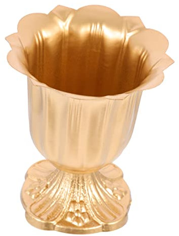 TOPPERFUN Wedding Roman Plant Pot Metal Wedding Planter Household Planter Rustic Decor