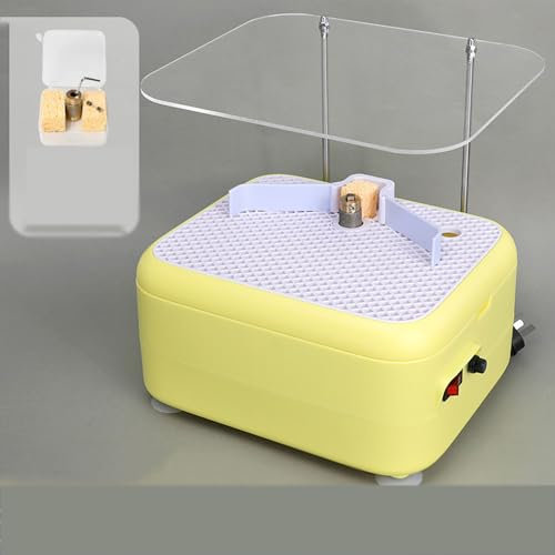 Kit smerigliatrice angolare in vetro con deflettore, smerigliatrice diamantata portatile per vetro, mosaico, lavorazione gioielli, include set di taglio del vetro e accessori, smerigliatrice