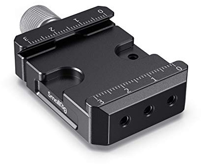 SMALLRIG Schnellspanner Clamp Kompatibel mit Arca Standard für DJI Ronin S/für Ronin SC und für ZHIYUN Crane Series/Weebill S Gimbals - 2506B