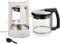 Krups KM468210 Druckbrühautomat T8.2, weiß & F 046 42 Glaskrug zu T 8 (Art. 468) Espresso-/Kaffeemaschinenzubehör schwarz