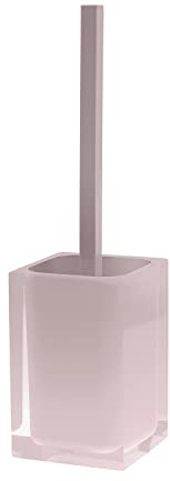 Gedy Rainbow WC-Bürstenhalter, Harz, Rosa, 9,8 x 9,8 x 37,5 cm