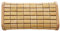 QTQHOME Cuscino poggiatesta per sauna in legno di bambù, supporto per la testa in legno di legno, accessorio per sauna per rilassarsi, casa, palestra, saune, spa, bagni turchi