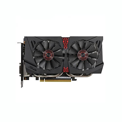 Taygate Carte Graphique de Jeu Fit for ASUS Carte Vidéo GTX 960 2GB 128 Bit Gddr5 Cartes Graphiques for Nvidia Vga Cartes Geforce GTX960 HDMI GTX 750 TI 950 1060 1050 UTILISÉ